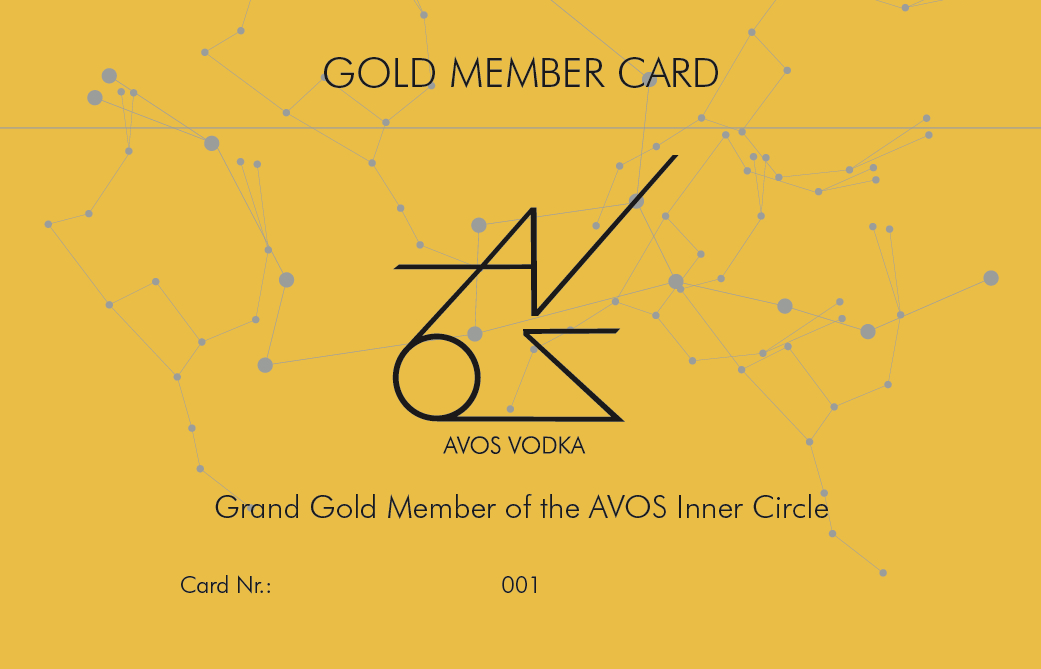 Member card gold