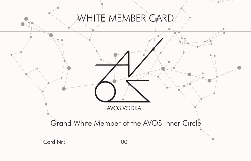 Member card white